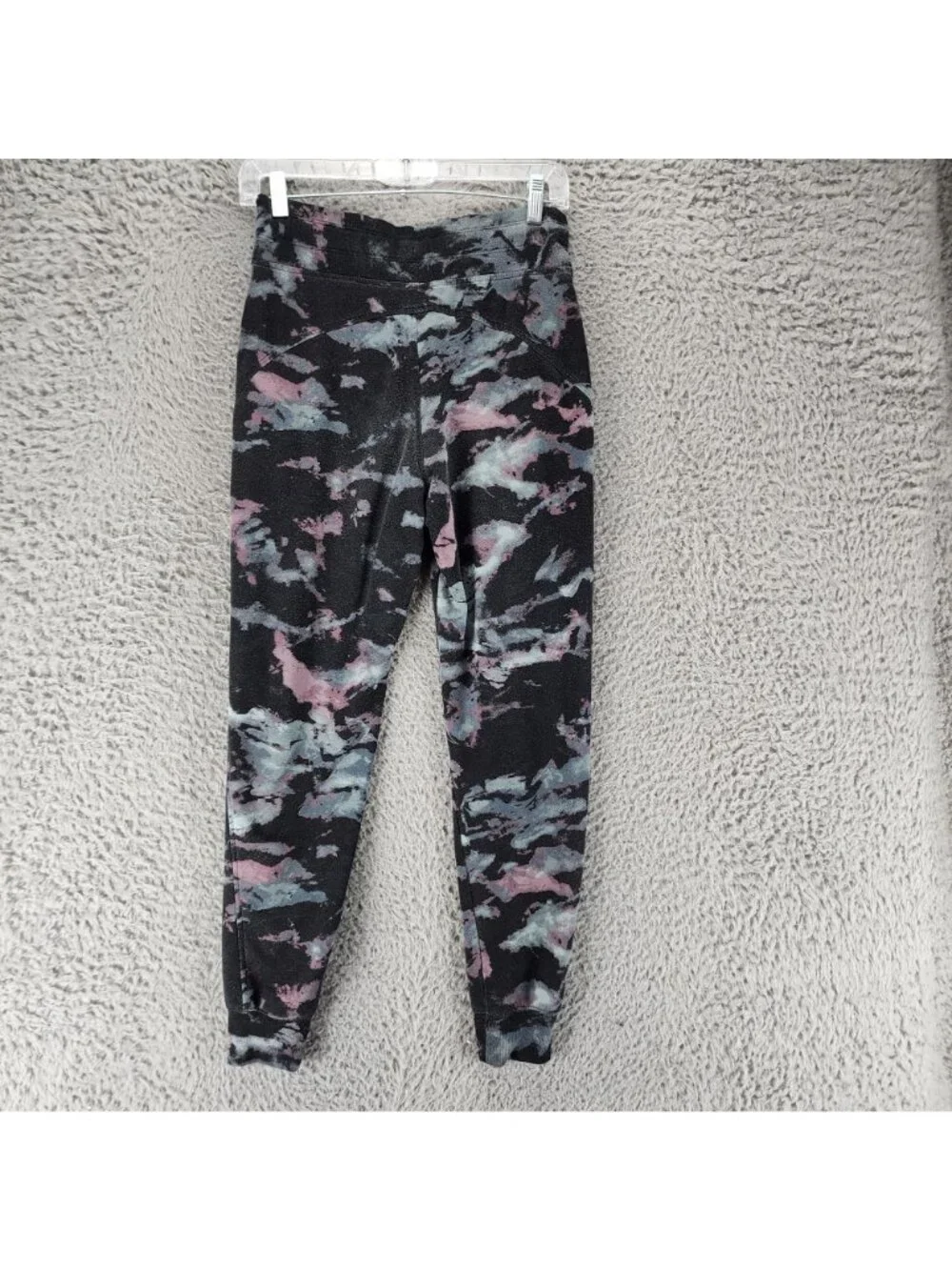 Athleta Pants Womens XS Black Multicolor Stretch Mid Rise Jogger